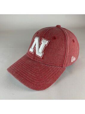 Nebraska Cornhuskers NCAA Red New Era 9Twenty Strapback Adjustable Hat